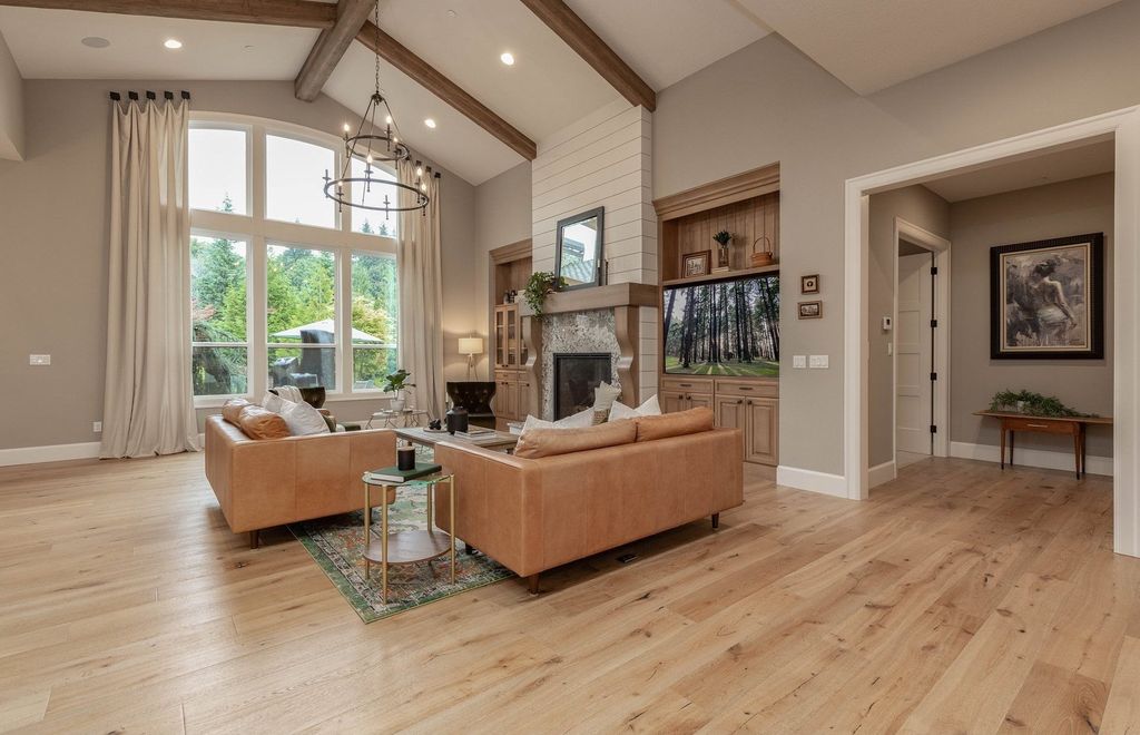 Luxury at Its Finest: $2.35 Million Ridgefield, Washington Home Exudes Elegance in Every Detail