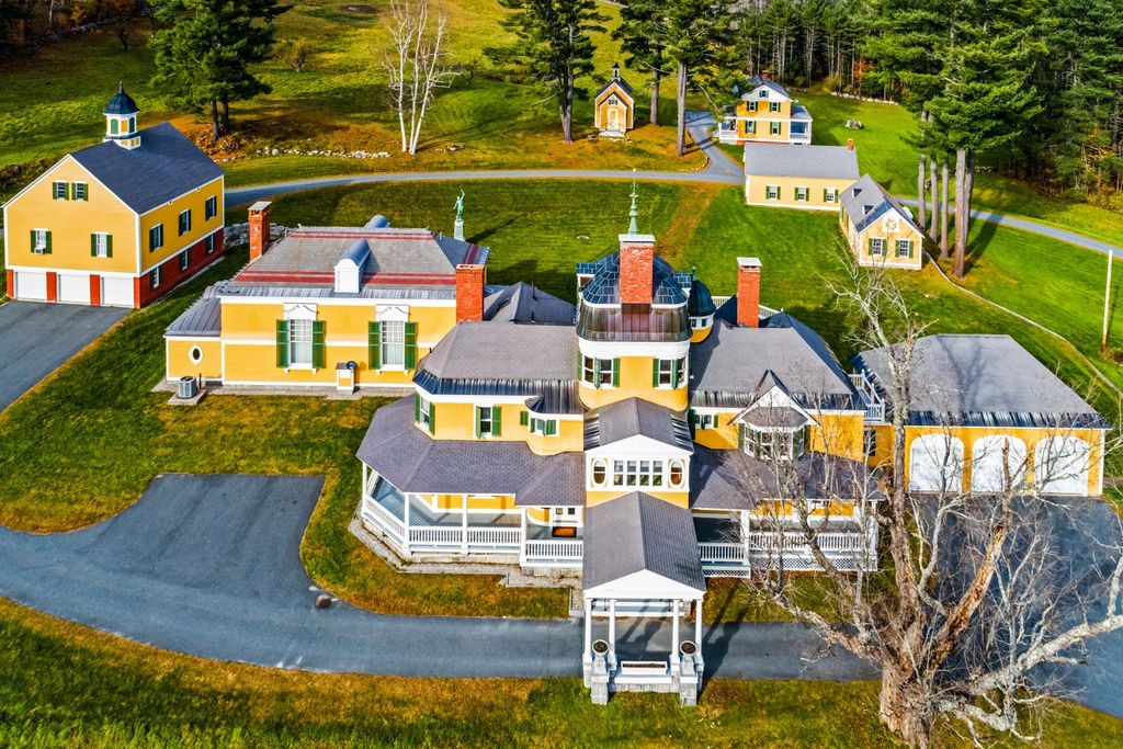 New Hampshire's Exquisite Historic Estate: A $2.5 Million Renovation by Austin Corbin