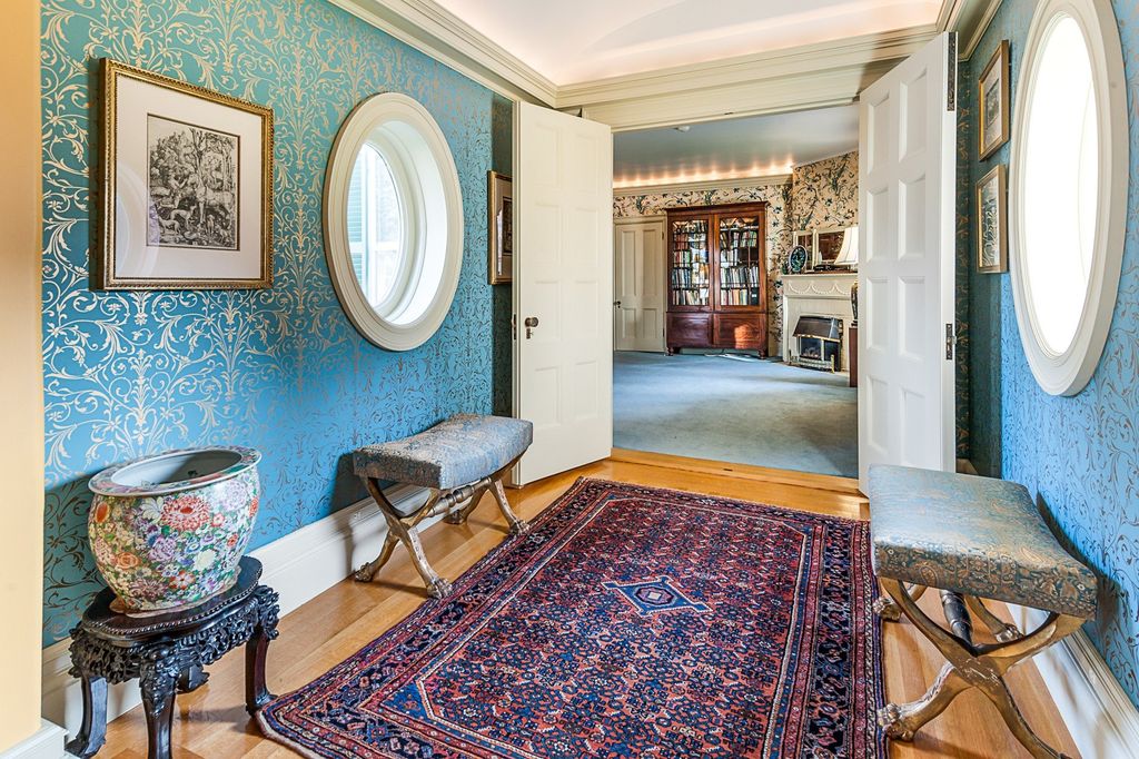 New Hampshire's Exquisite Historic Estate: A $2.5 Million Renovation by Austin Corbin