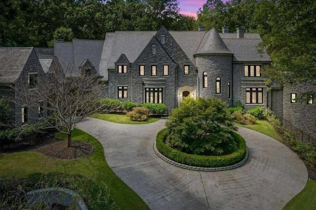 Renowned Architect Bill Harrison's $8 Million Sandy Springs Estate: Timeless Design Meets Modern Luxury