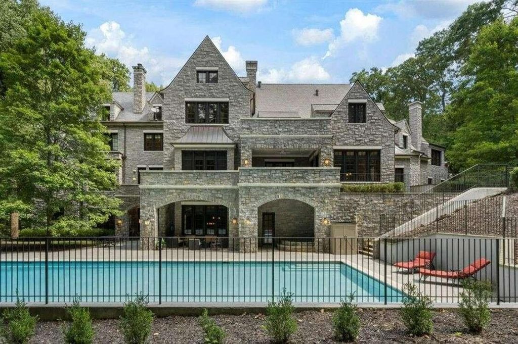 Renowned Architect Bill Harrison's $8 Million Sandy Springs Estate: Timeless Design Meets Modern Luxury