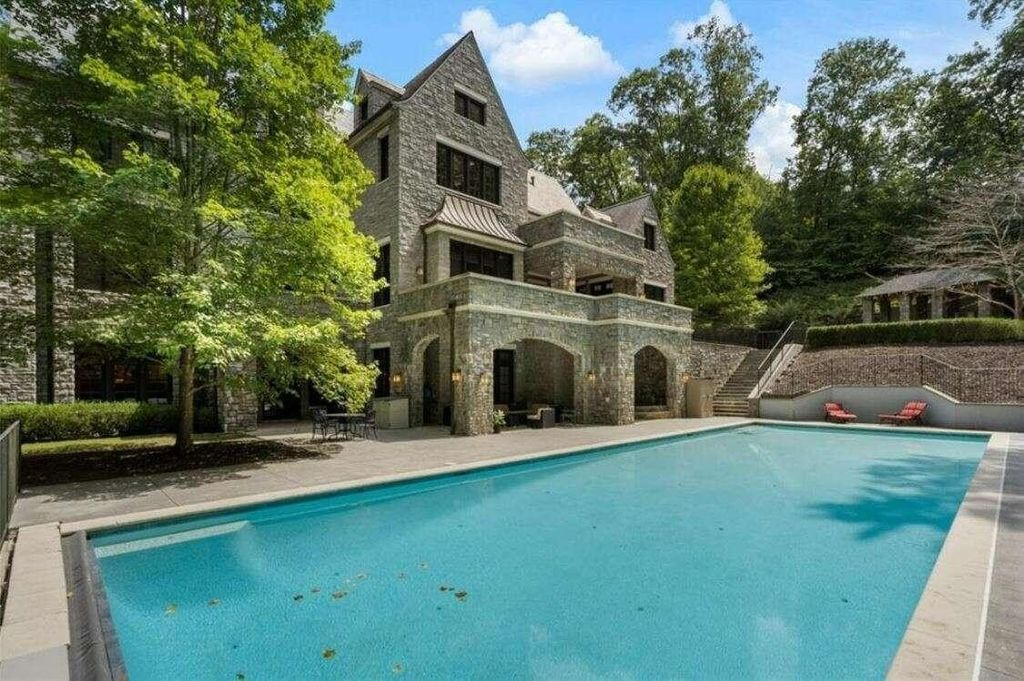 Renowned Architect Bill Harrison's $8 Million Sandy Springs Estate: Timeless Design Meets Modern Luxury