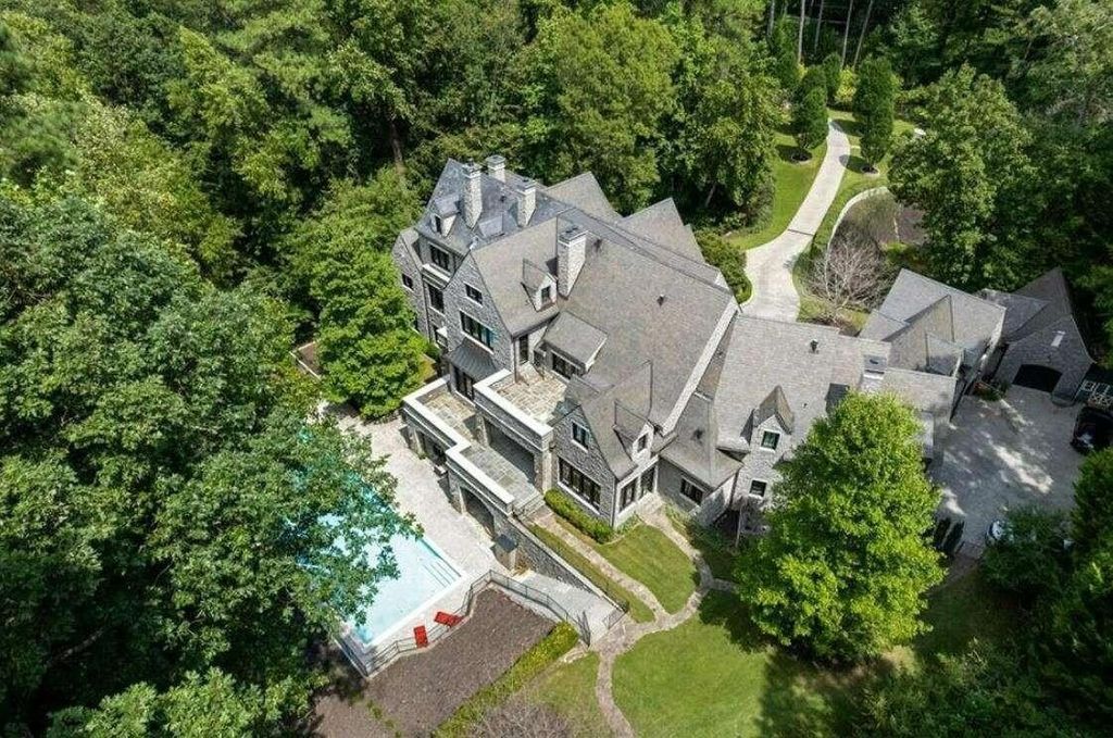 Renowned Architect Bill Harrison's $8 Million Sandy Springs Estate: Timeless Design Meets Modern Luxury