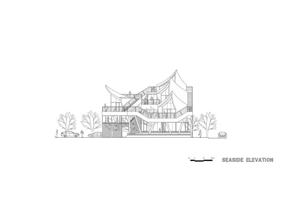Sailing House Offers Sweeping Vistas of the Sea by IROJE KHM Architects 4