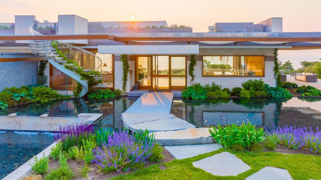 Seaside Splendor: Exquisite West Tisbury Beachfront Estate Listed at $26.5 Million