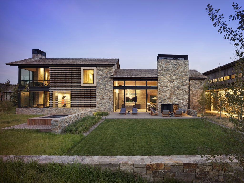 Shooting Star House, a Masterpiece in Jackson Hole by BMA Architect