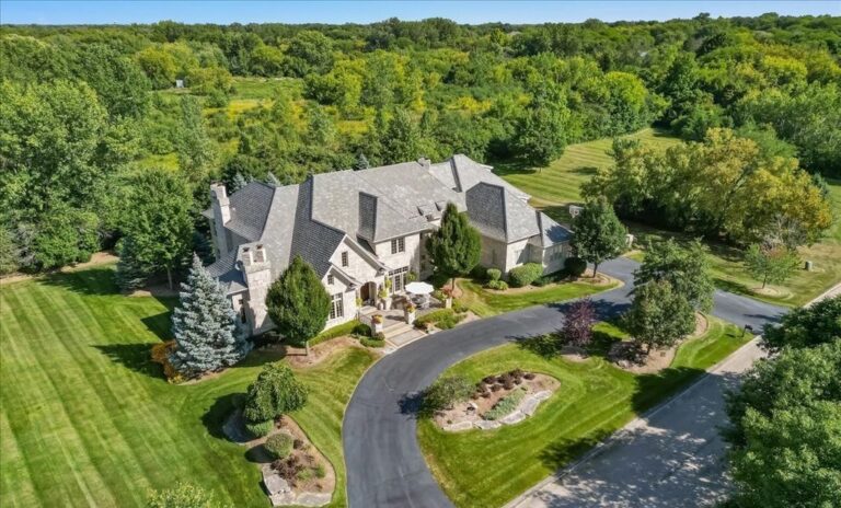 Sophisticated South Barrington, Illinois English Manor Home | Luxury Houses