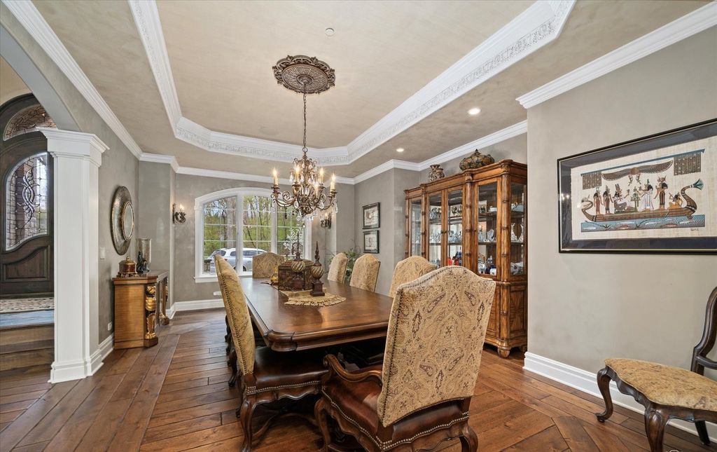 Stunning Custom-Built Home on 16 Acres of Magnificent Landscape in Elburn, Illinois for $3.498 Million