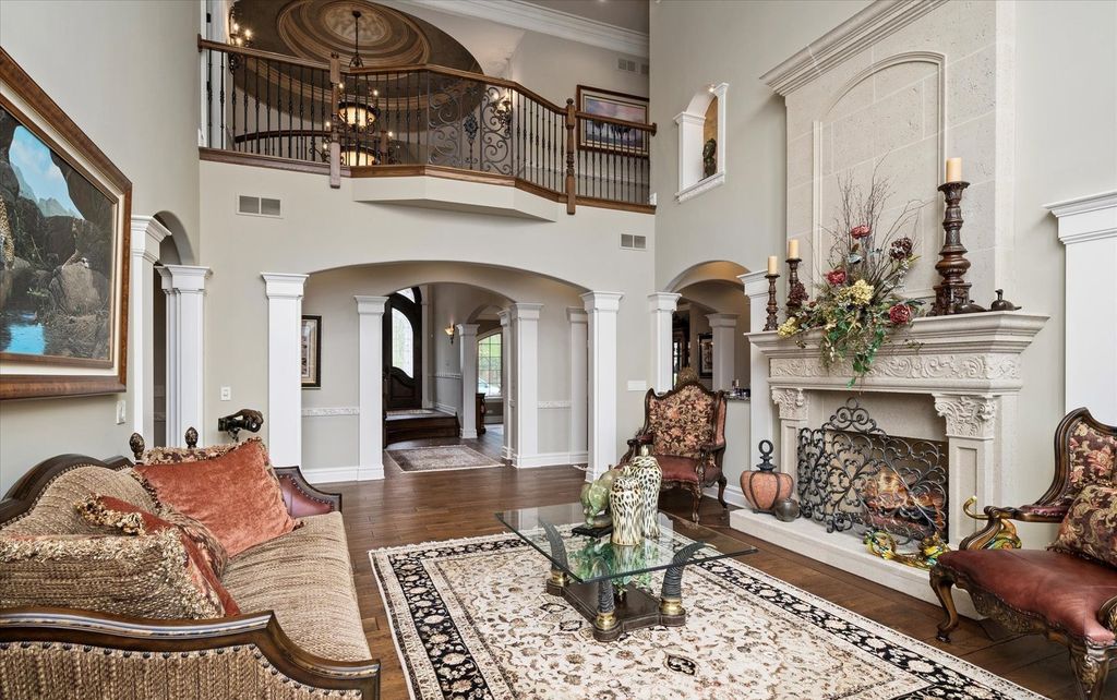 Stunning Custom-Built Home on 16 Acres of Magnificent Landscape in Elburn, Illinois for $3.498 Million