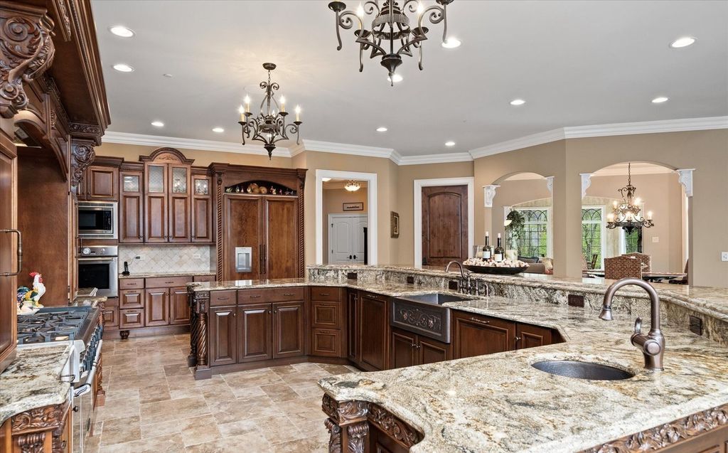 Stunning Custom-Built Home on 16 Acres of Magnificent Landscape in Elburn, Illinois for $3.498 Million