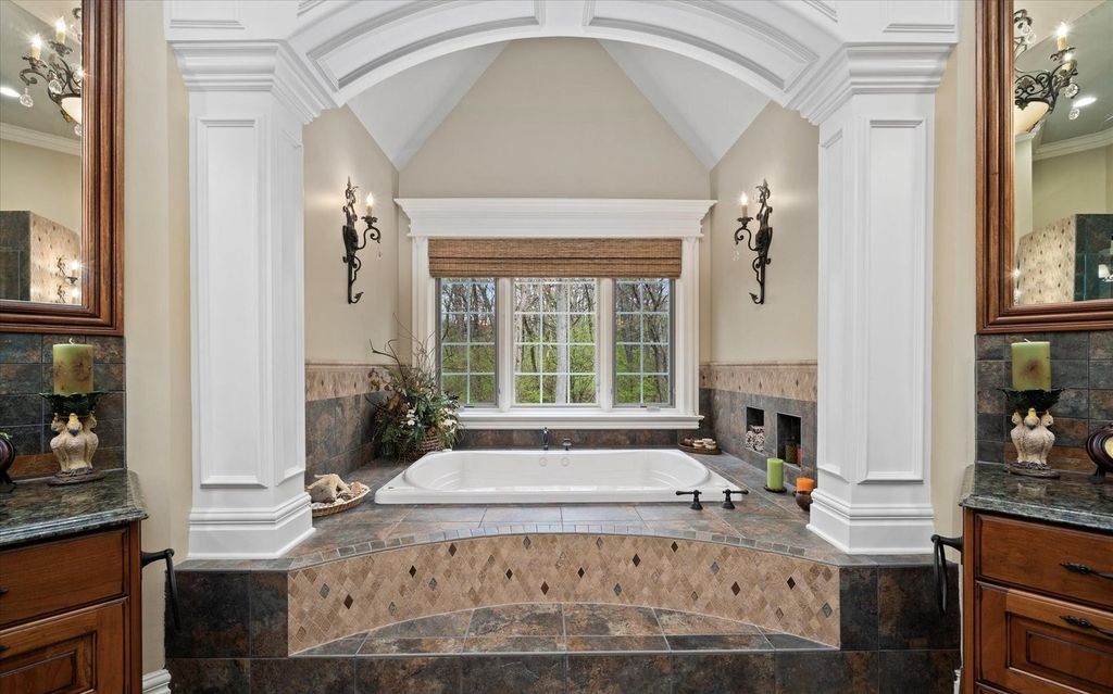 Stunning Custom-Built Home on 16 Acres of Magnificent Landscape in Elburn, Illinois for $3.498 Million