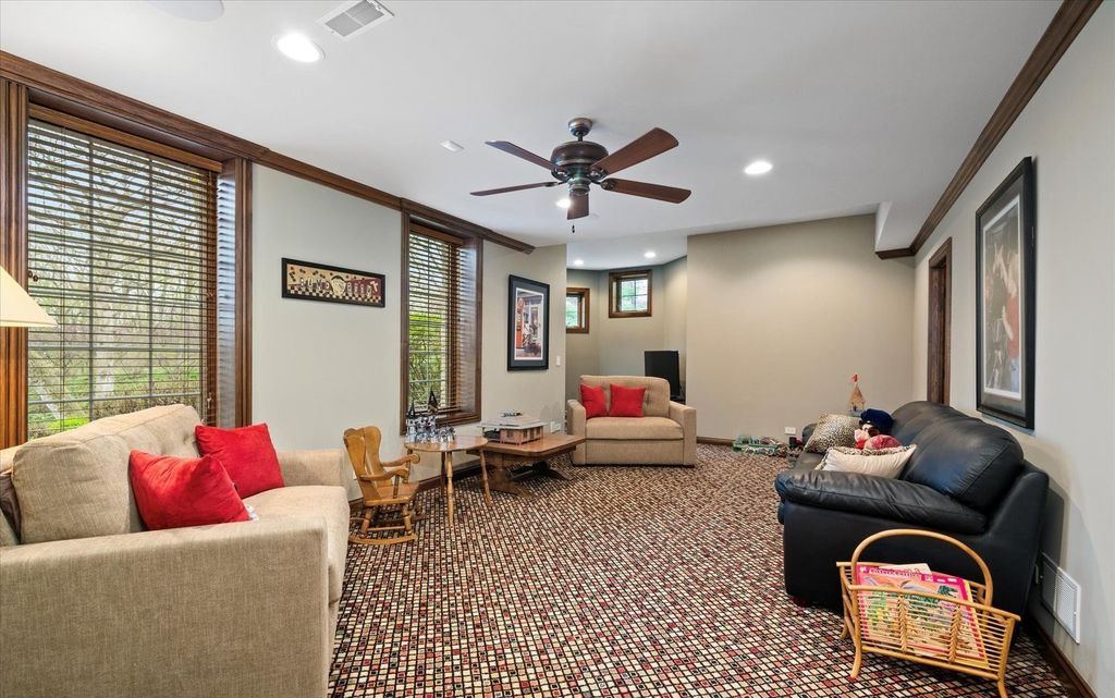 Stunning Custom-Built Home on 16 Acres of Magnificent Landscape in Elburn, Illinois for $3.498 Million