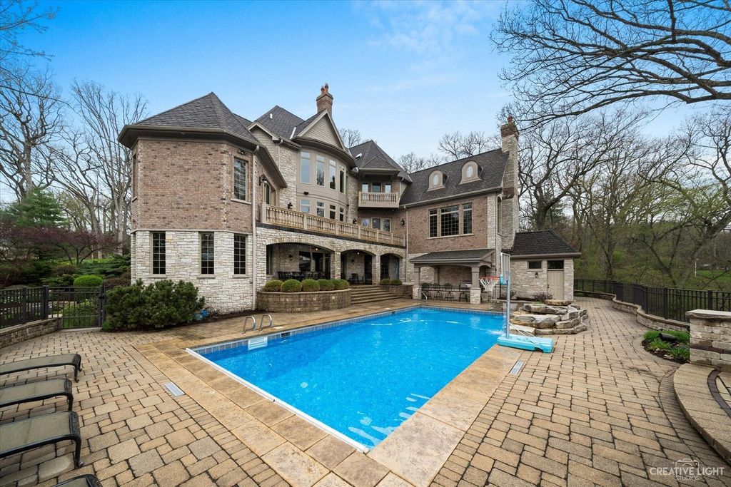 Stunning Custom-Built Home on 16 Acres of Magnificent Landscape in Elburn, Illinois for $3.498 Million