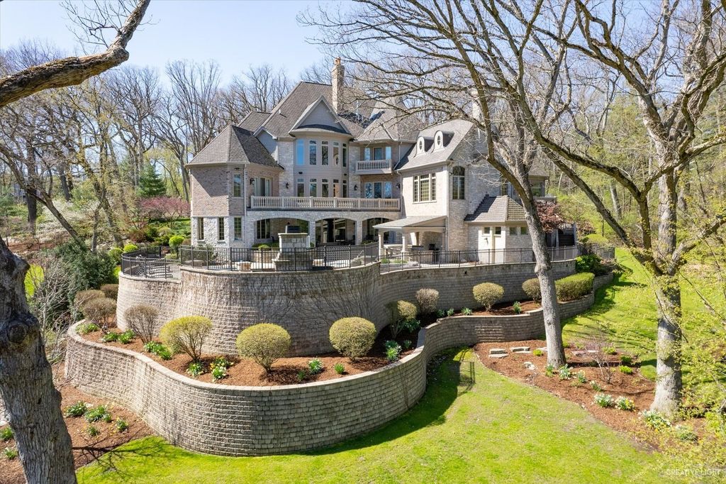 Stunning Custom-Built Home on 16 Acres of Magnificent Landscape in Elburn, Illinois for $3.498 Million
