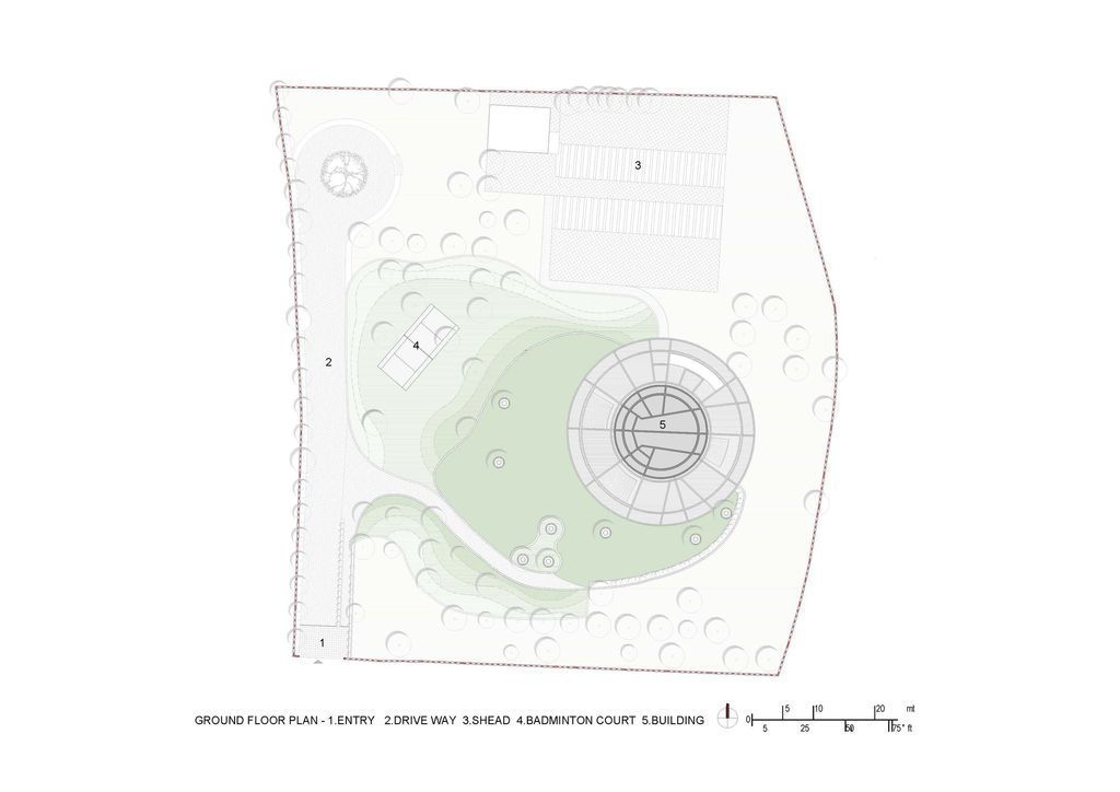 The Ring House Blend of Architecture and Nature by Studio prAcademics 54 1
