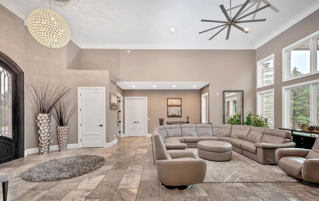 Timeless Elegance Meets Natural Beauty: Custom Ranch Estate in Rochester, Michigan, Listed at $3,999,900