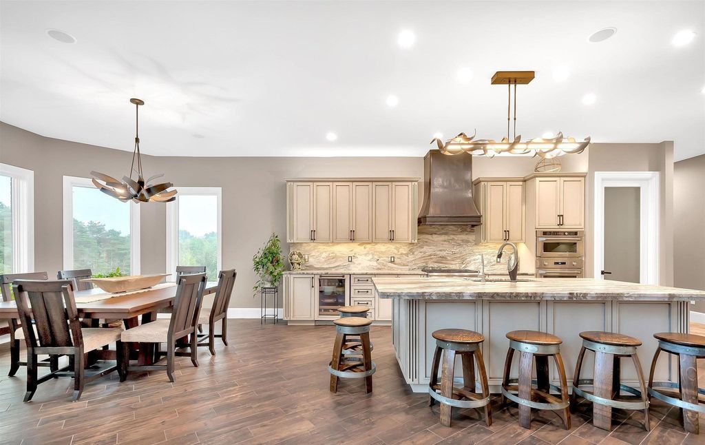 Timeless Elegance Meets Natural Beauty: Custom Ranch Estate in Rochester, Michigan, Listed at $3,999,900
