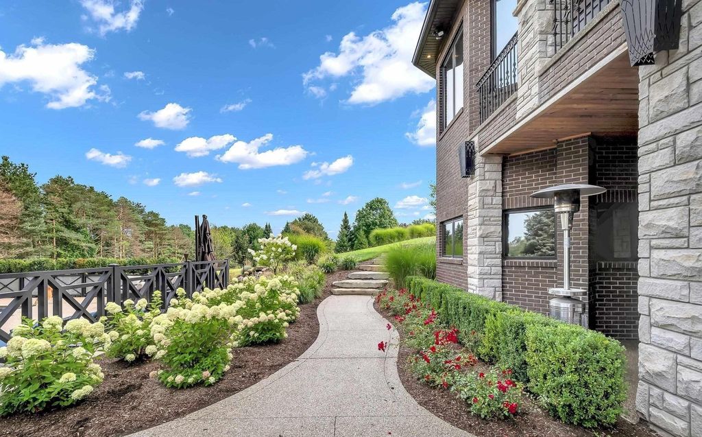 Timeless Elegance Meets Natural Beauty: Custom Ranch Estate in Rochester, Michigan, Listed at $3,999,900