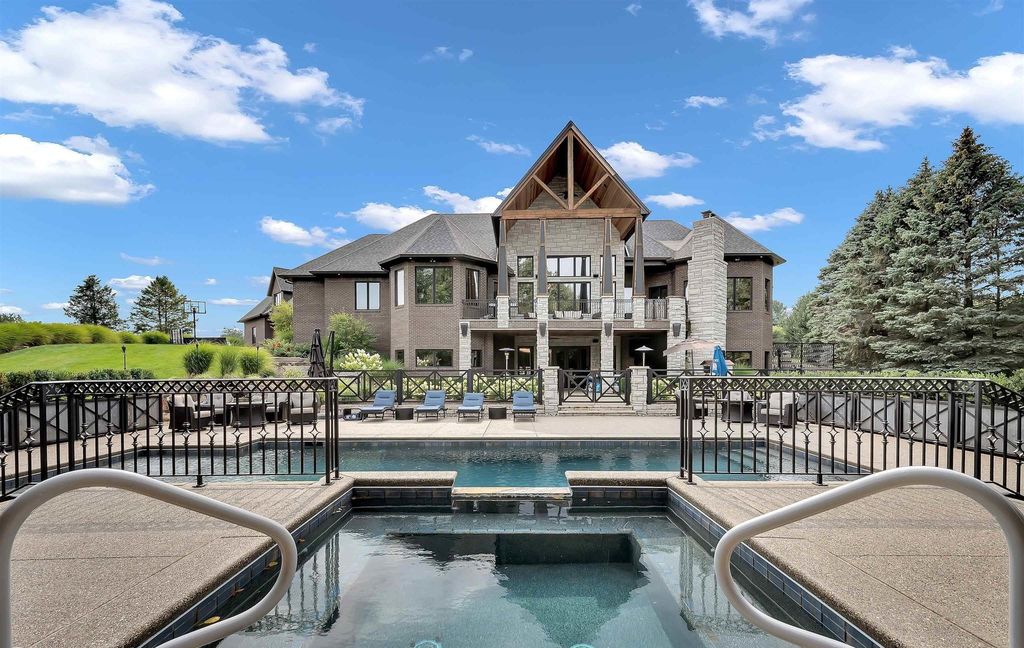 Timeless Elegance Meets Natural Beauty: Custom Ranch Estate in Rochester, Michigan, Listed at $3,999,900
