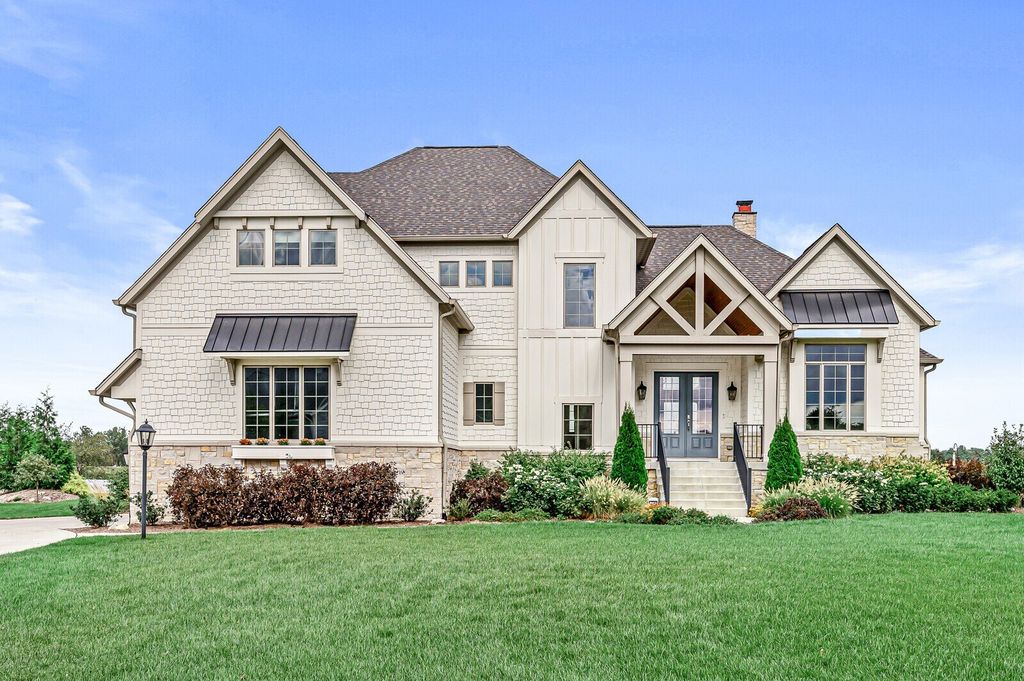 Waterfront Home with Impressive Thoughtful Layout in McCordsville, Indiana for $2.295 Million
