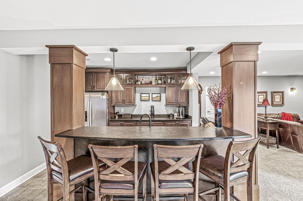 Waterfront Home with Impressive Thoughtful Layout in McCordsville, Indiana for $2.295 Million