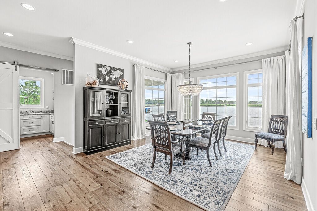 Waterfront Home with Impressive Thoughtful Layout in McCordsville, Indiana for $2.295 Million