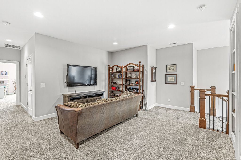 Waterfront Home with Impressive Thoughtful Layout in McCordsville, Indiana for $2.295 Million