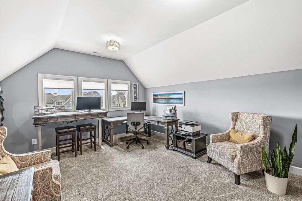 Waterfront Home with Impressive Thoughtful Layout in McCordsville, Indiana for $2.295 Million