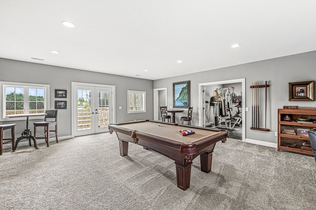 Waterfront Home with Impressive Thoughtful Layout in McCordsville, Indiana for $2.295 Million