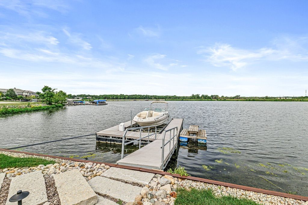 Waterfront Home with Impressive Thoughtful Layout in McCordsville, Indiana for $2.295 Million