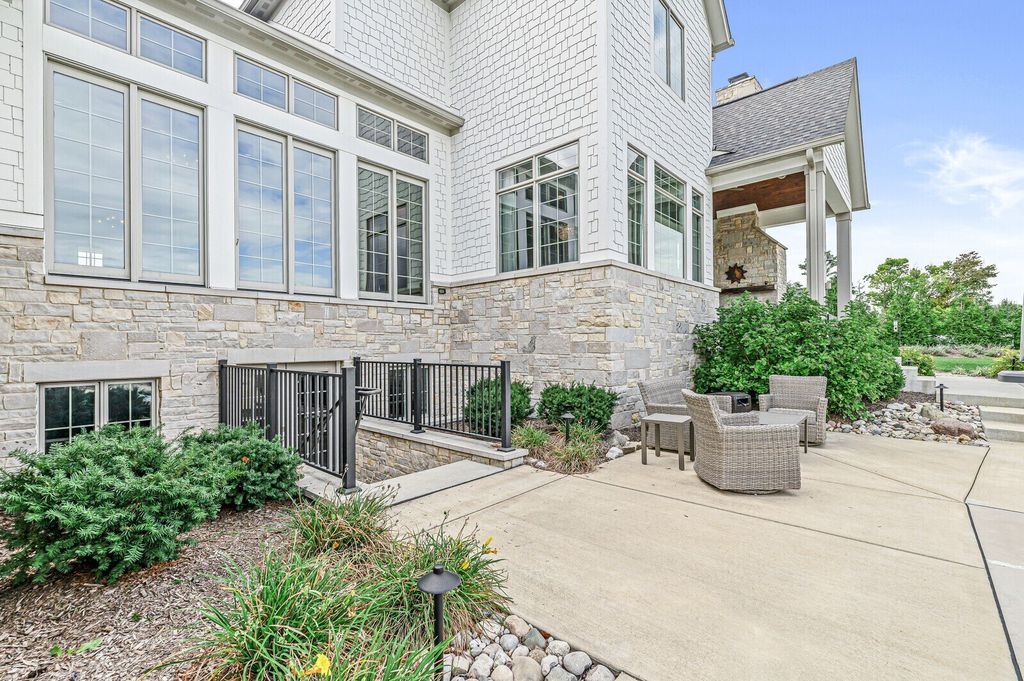 Waterfront Home with Impressive Thoughtful Layout in McCordsville, Indiana for $2.295 Million
