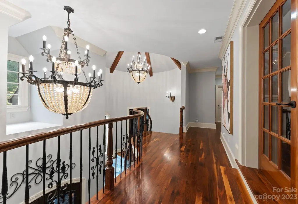 13305 Claysparrow Road Home in Charlotte, North Carolina. Welcome to the epitome of luxury living within the exclusive gates of 13305 Claysparrow Road in The Sanctuary @ Lake Wylie! This immaculately maintained private estate has undergone recent enhancements, including a new roof, AC units, hot water heater, and renovated guest bathrooms.
