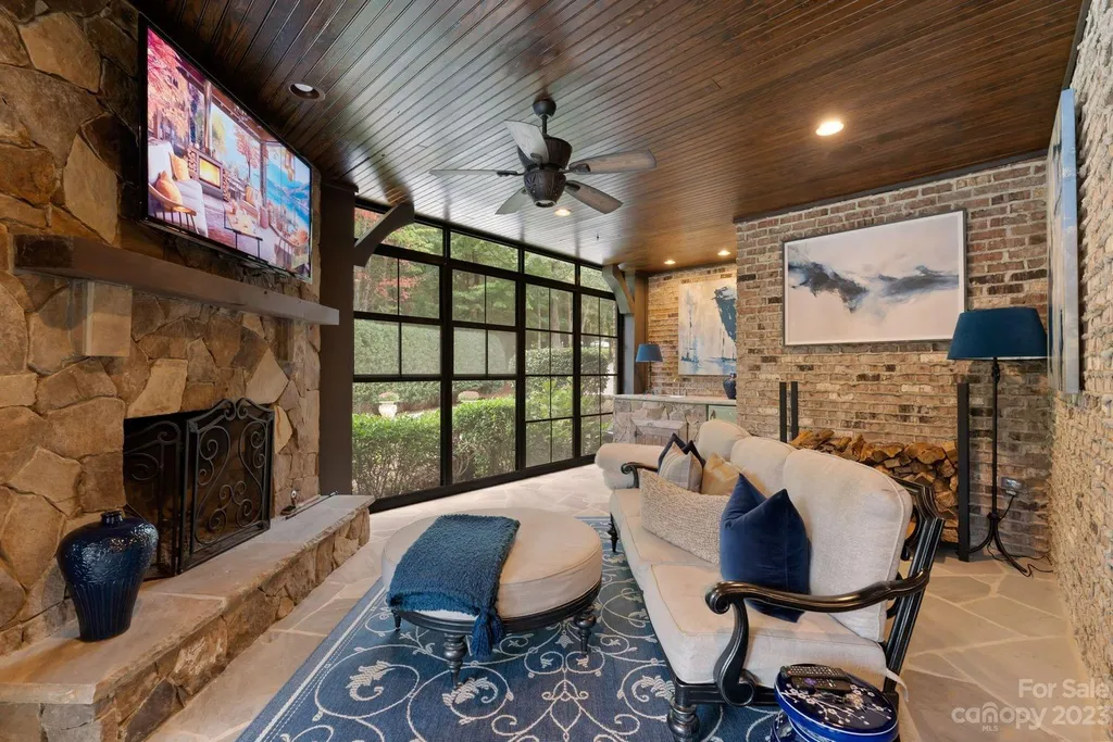 13305 Claysparrow Road Home in Charlotte, North Carolina. Welcome to the epitome of luxury living within the exclusive gates of 13305 Claysparrow Road in The Sanctuary @ Lake Wylie! This immaculately maintained private estate has undergone recent enhancements, including a new roof, AC units, hot water heater, and renovated guest bathrooms.