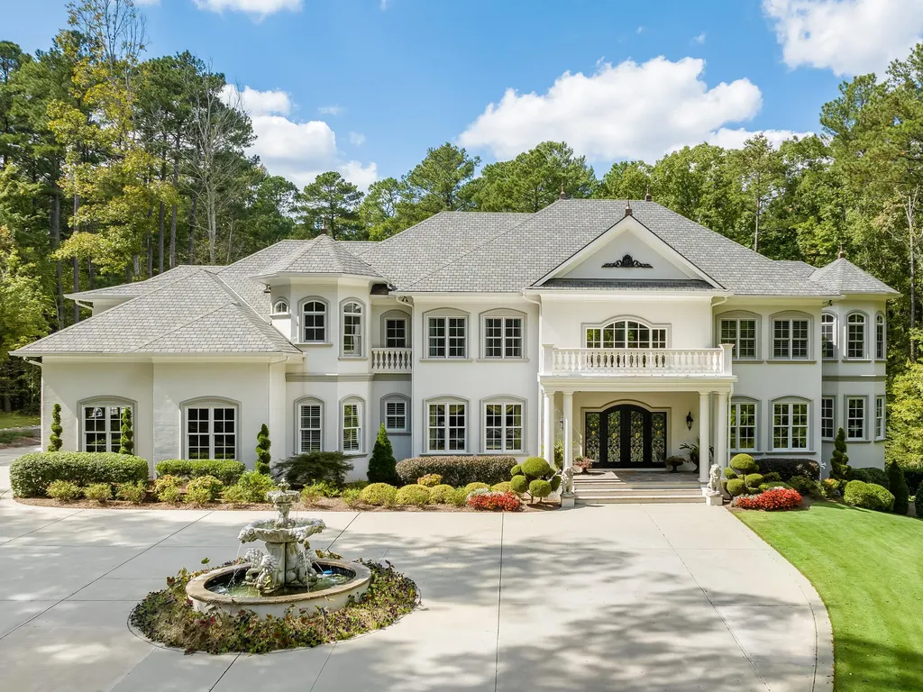 53 Topaz Jewel Court Home in Durham, North Carolina. Step into an extraordinary opportunity to own an ultra-luxury home in a coveted, fully fenced, and gated community, nestled within 5+ pristine acres. This magnificent estate represents the epitome of elegance and sophistication, boasting superior craftsmanship and unparalleled attention to detail at every turn.
