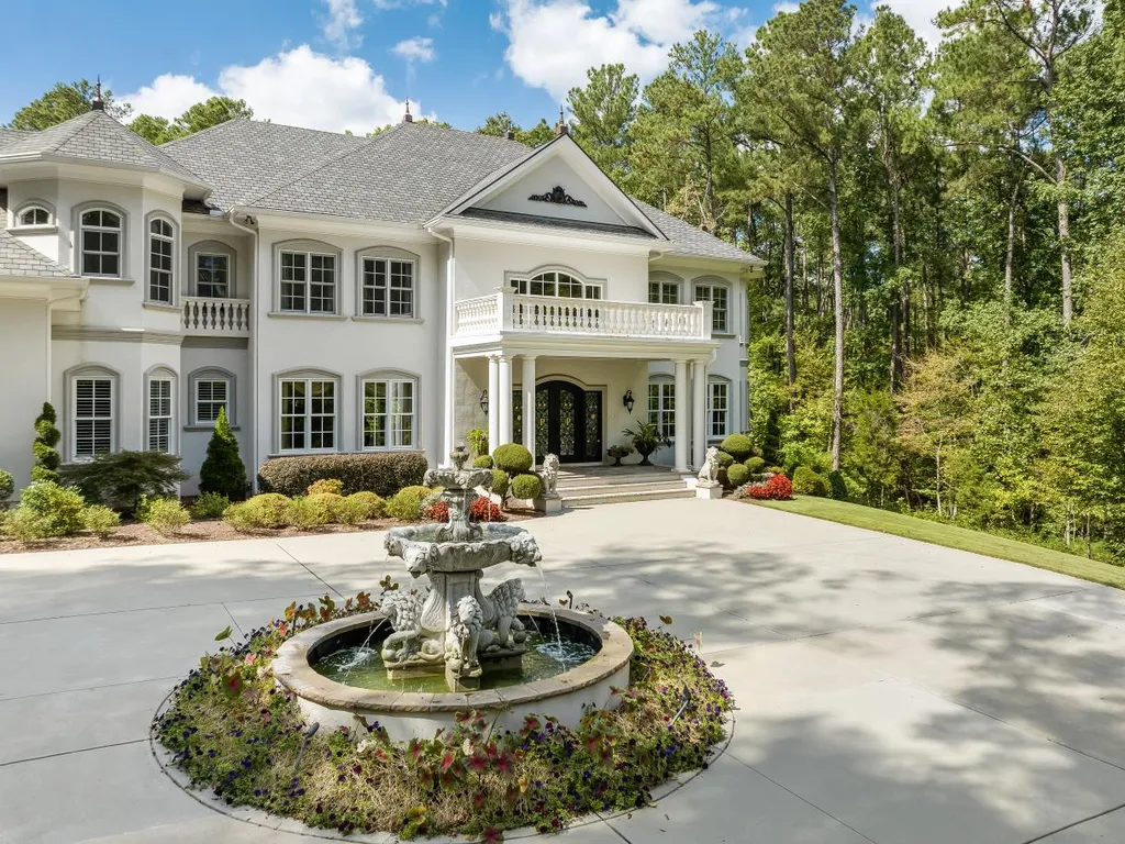 53 Topaz Jewel Court Home in Durham, North Carolina. Step into an extraordinary opportunity to own an ultra-luxury home in a coveted, fully fenced, and gated community, nestled within 5+ pristine acres. This magnificent estate represents the epitome of elegance and sophistication, boasting superior craftsmanship and unparalleled attention to detail at every turn.