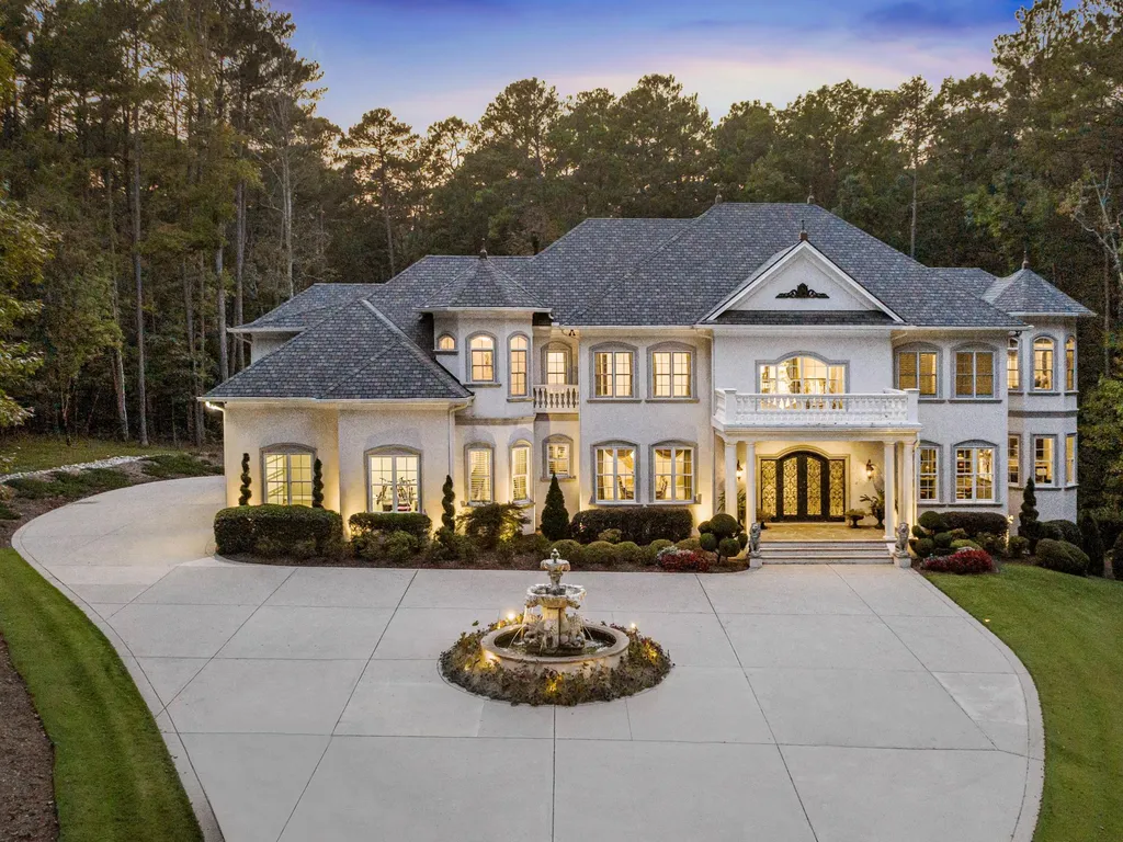 53 Topaz Jewel Court Home in Durham, North Carolina. Step into an extraordinary opportunity to own an ultra-luxury home in a coveted, fully fenced, and gated community, nestled within 5+ pristine acres. This magnificent estate represents the epitome of elegance and sophistication, boasting superior craftsmanship and unparalleled attention to detail at every turn.