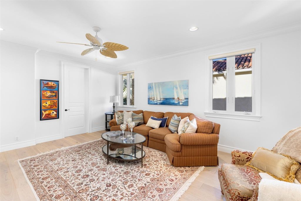 Discover the epitome of waterfront luxury living at 2521 Mercedes Dr, Fort Lauderdale, FL. Nestled in the prestigious Harbor Beach gated community, this 7-bed, 8-bath estate boasts 7,484 square feet of exquisite design.