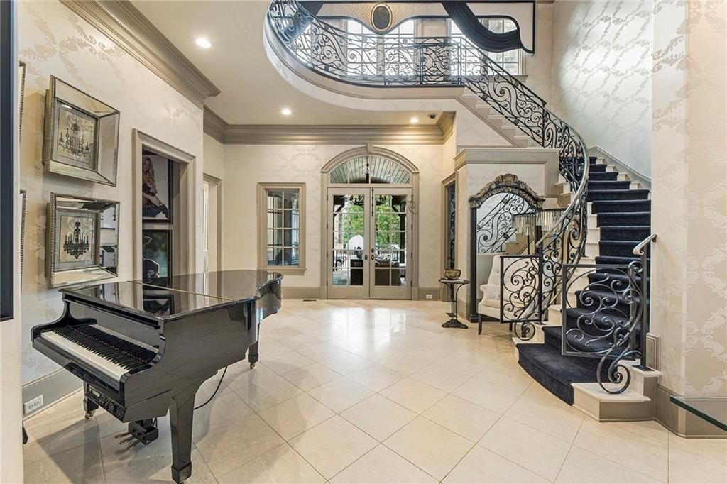 Brick and Stone Estate in Milton Georgia Boasts Lavish Interiors and Multiple Outdoor Living Areas Listed at 6 Million 11