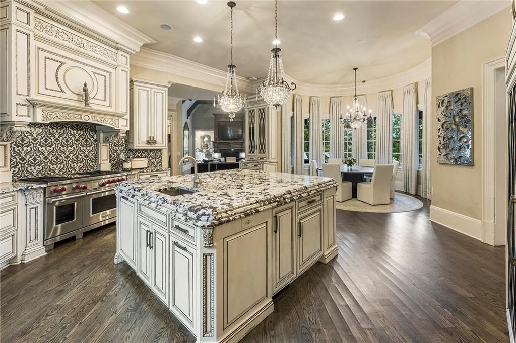 Brick and Stone Estate in Milton Georgia Boasts Lavish Interiors and Multiple Outdoor Living Areas Listed at 6 Million 14