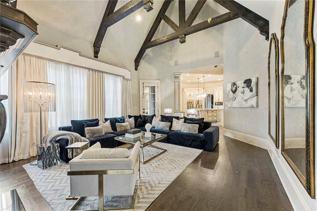 Brick and Stone Estate in Milton Georgia Boasts Lavish Interiors and Multiple Outdoor Living Areas Listed at 6 Million 17