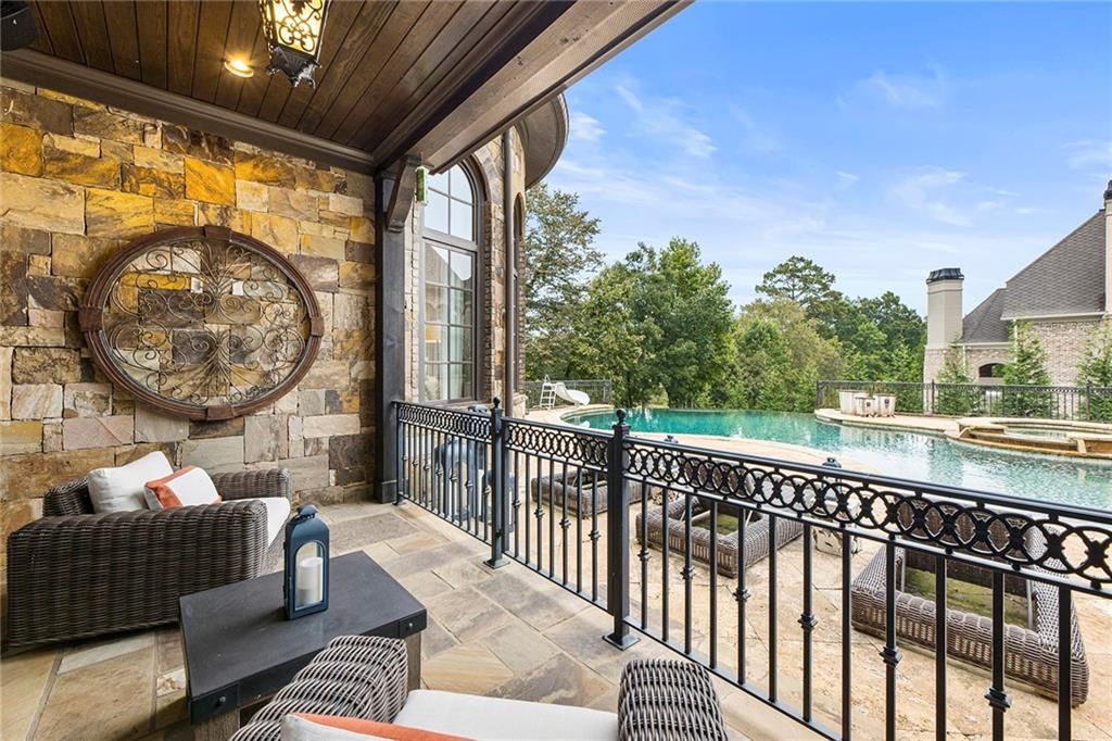 Brick and Stone Estate in Milton Georgia Boasts Lavish Interiors and Multiple Outdoor Living Areas Listed at 6 Million 19