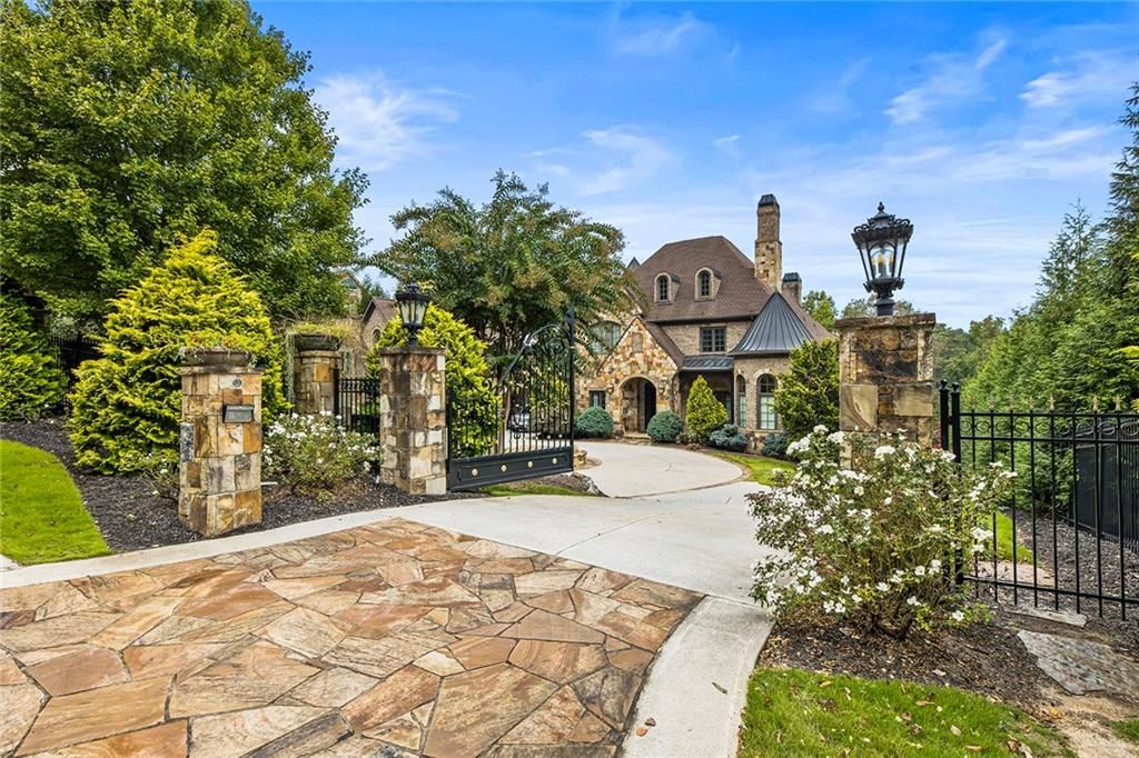 Brick and Stone Estate in Milton Georgia Boasts Lavish Interiors and Multiple Outdoor Living Areas Listed at 6 Million 2