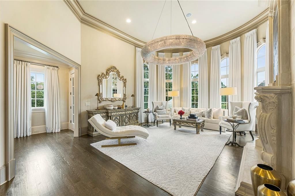 Brick and Stone Estate in Milton Georgia Boasts Lavish Interiors and Multiple Outdoor Living Areas Listed at 6 Million 22