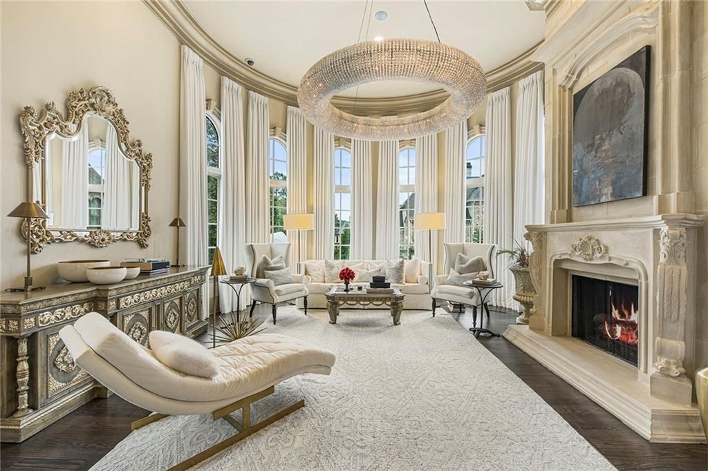 Brick and Stone Estate in Milton Georgia Boasts Lavish Interiors and Multiple Outdoor Living Areas Listed at 6 Million 23
