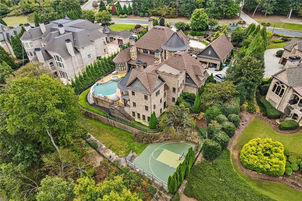 Brick and Stone Estate in Milton Georgia Boasts Lavish Interiors and Multiple Outdoor Living Areas Listed at 6 Million 4