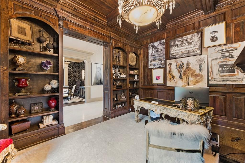 Brick and Stone Estate in Milton Georgia Boasts Lavish Interiors and Multiple Outdoor Living Areas Listed at 6 Million 7