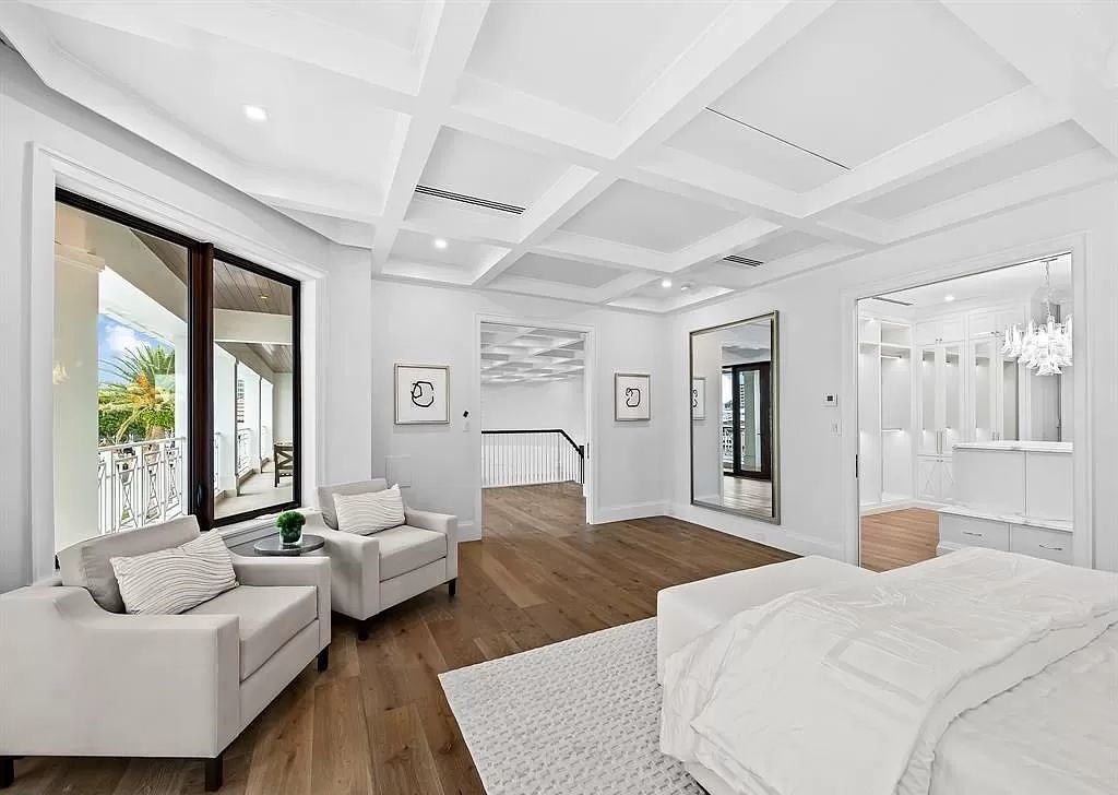 Immerse yourself in the epitome of the "South Florida Lifestyle" at this exquisitely renovated 6-bed, 8-bath West Indies Oasis at 1812 SE 14th St, Fort Lauderdale, FL. This 7,221 sq ft estate boasts a grand Great Room with 20' ceilings and panoramic water views, a media room, and a chef's kitchen with a La’Corneu gas range.