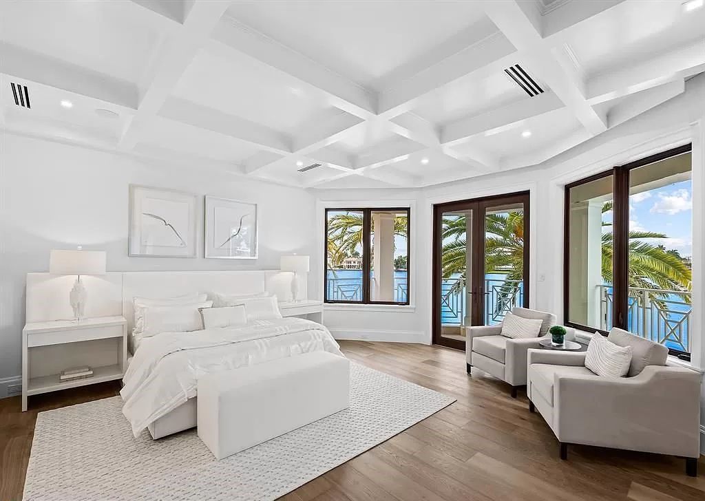 Immerse yourself in the epitome of the "South Florida Lifestyle" at this exquisitely renovated 6-bed, 8-bath West Indies Oasis at 1812 SE 14th St, Fort Lauderdale, FL. This 7,221 sq ft estate boasts a grand Great Room with 20' ceilings and panoramic water views, a media room, and a chef's kitchen with a La’Corneu gas range.