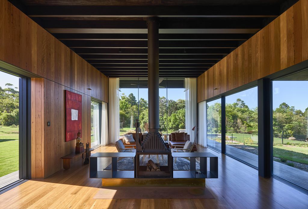 Contemplation House, Harmony with Nature by Virginia Kerridge Architect