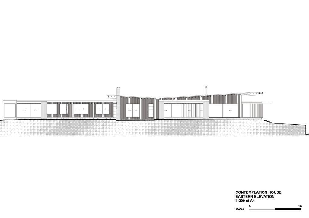 Contemplation House, Harmony with Nature by Virginia Kerridge Architect